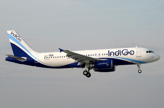 самолет Indigo Airlines